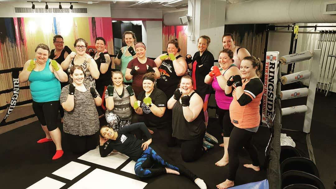 Kickboxing Class at Big Girl YYC