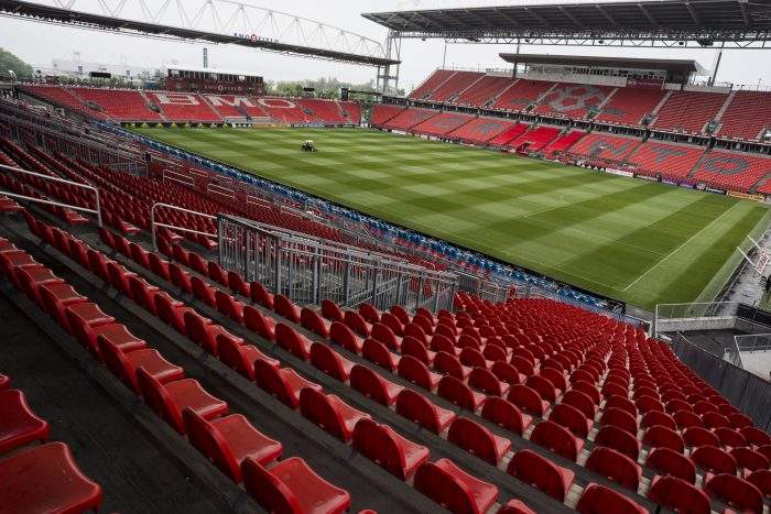 BMO Field in Toronto is pictured on Wednesday, June 13, 2018.