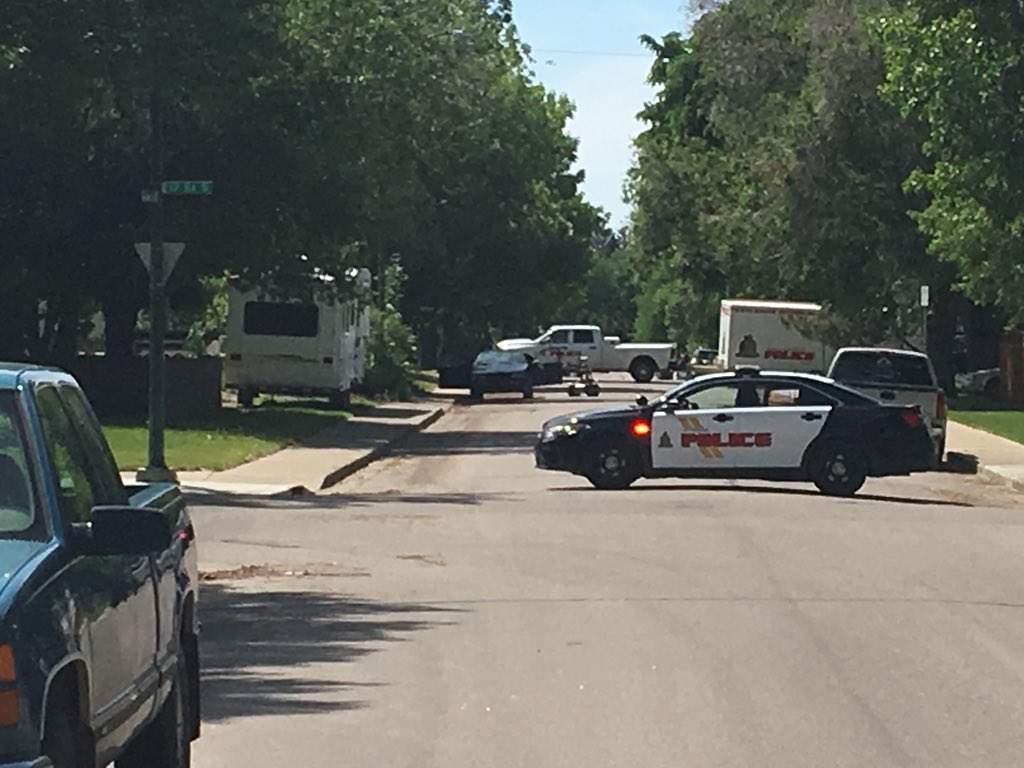 Lethbridge police in the southern Alberta city on June 3, 2018.