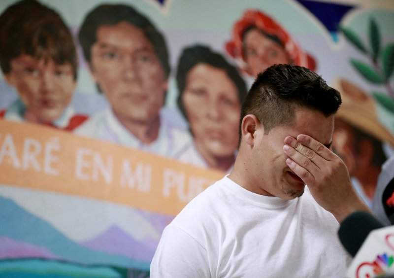 Christian, from Honduras, recounts his separation from his child at the border.