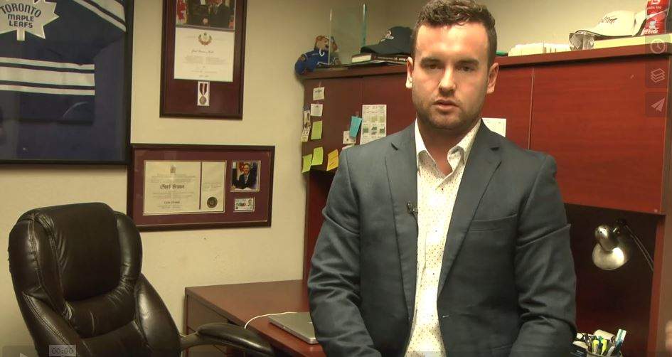 Colin Brown, nephew of late MP Gord Brown, is seeking the nomination for the Conservative candidate in Leeds-Grenville-Thousand Islands and Rideau Lakes.