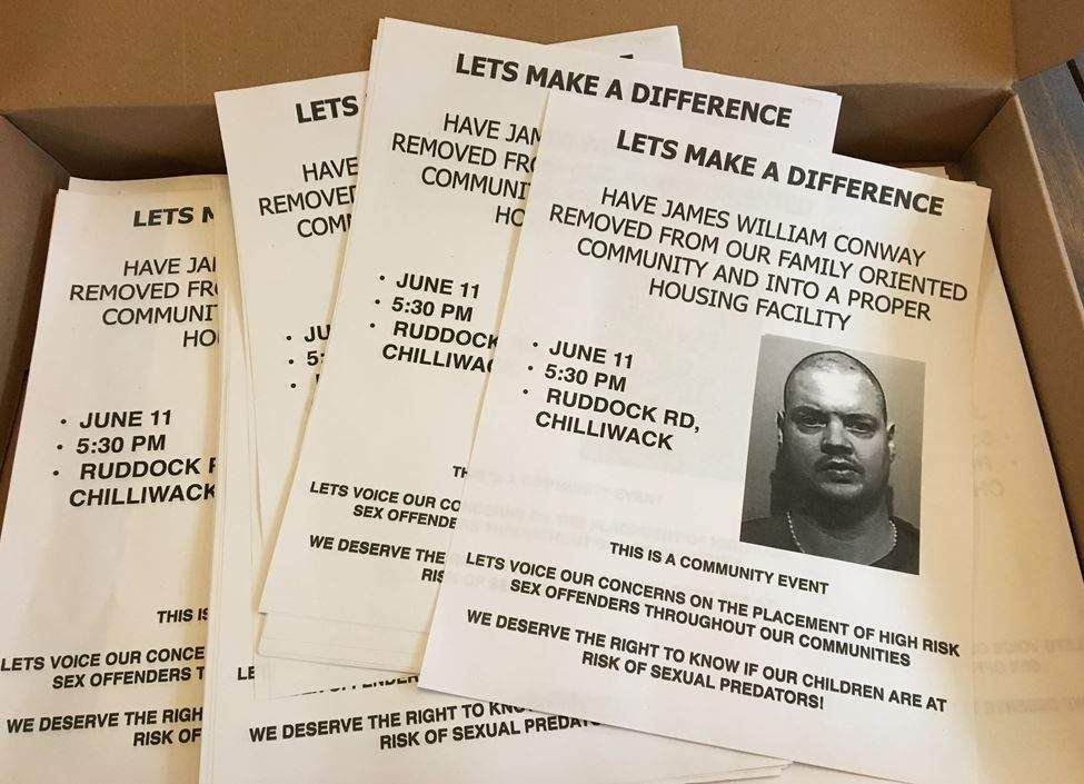 This is the flyer being circulated ahead of the rally on Monday.