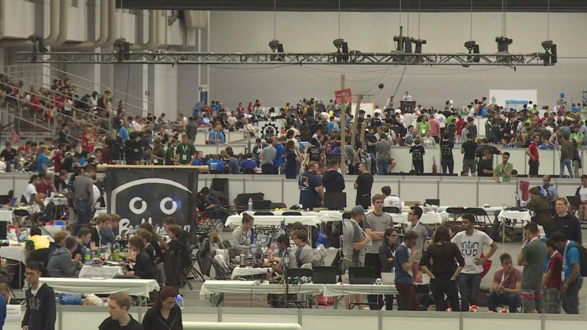 The 2018 RoboCup in Montreal. June 18, 2018.