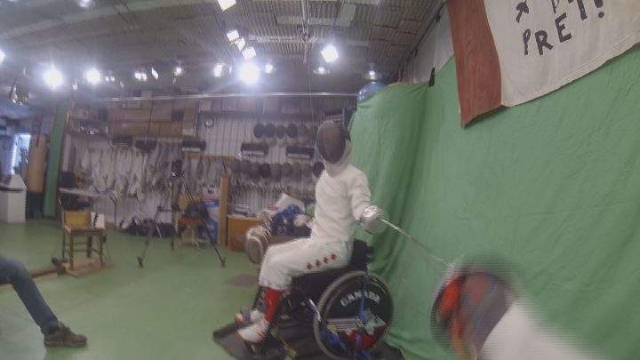 Small town Saskatchewan takes a stab at wheelchair fencing - image