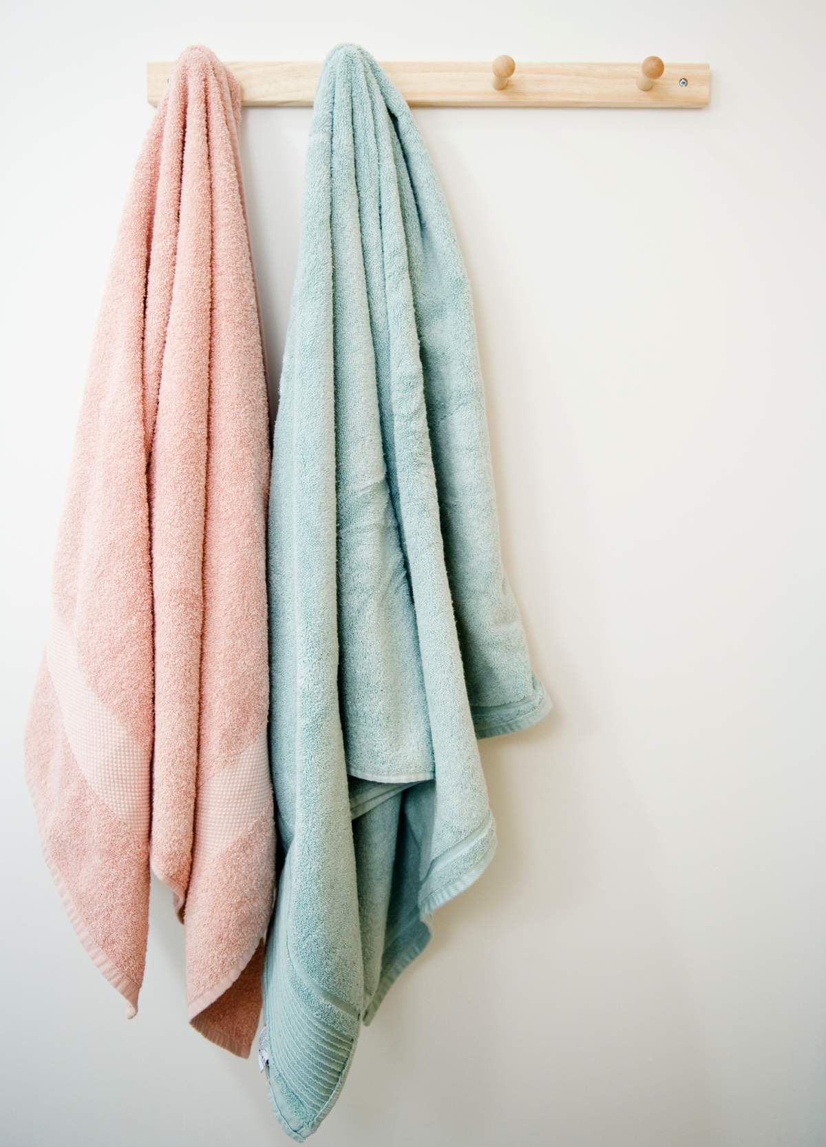 No matter how many times you wash a towel, sometimes it still feels unclean. “The problem could be fabric softener build up, which leaves your towels stiffer, stinkier and less absorbent than usual,” Lanter says.