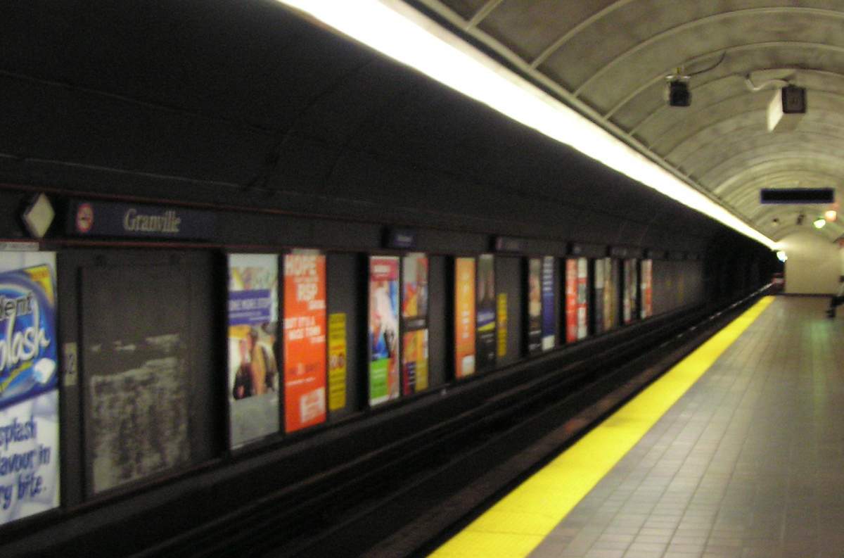 Granville SkyTrain station.