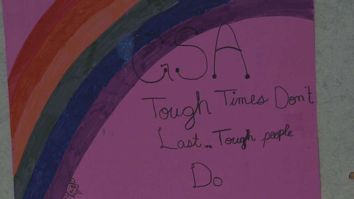GSAs are gay-straight alliances in Alberta schools.