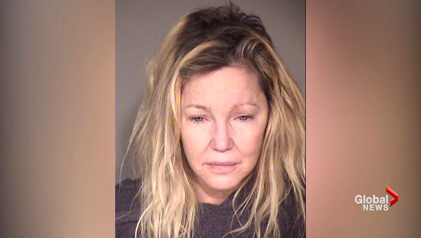 Heather Locklear appears in her mugshot, via the Ventura County Jail.