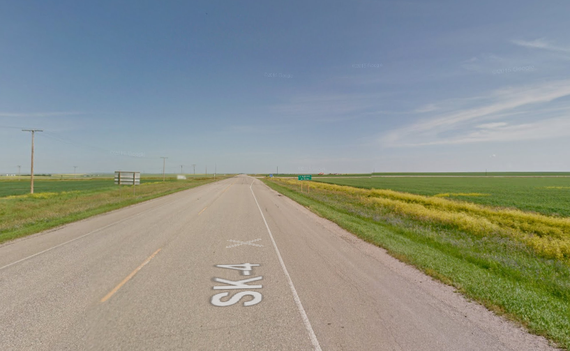 Highway 4, Saskatchewan.