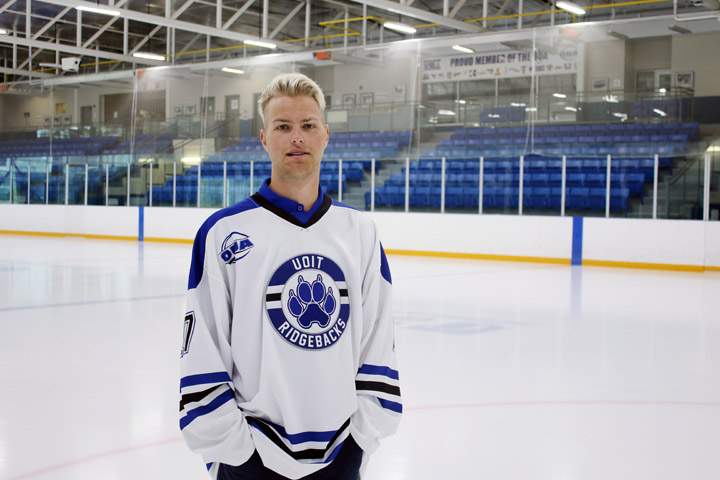 Another Humboldt Broncos player has signed with the hockey team at an Ontario post-secondary institution. Bryce Fiske, a 20-year old defenceman from La Ronge, Sask., shown in a handout photo, has committed to play hockey for the Ridgebacks at the University of Ontario Institute of Technology this September. 