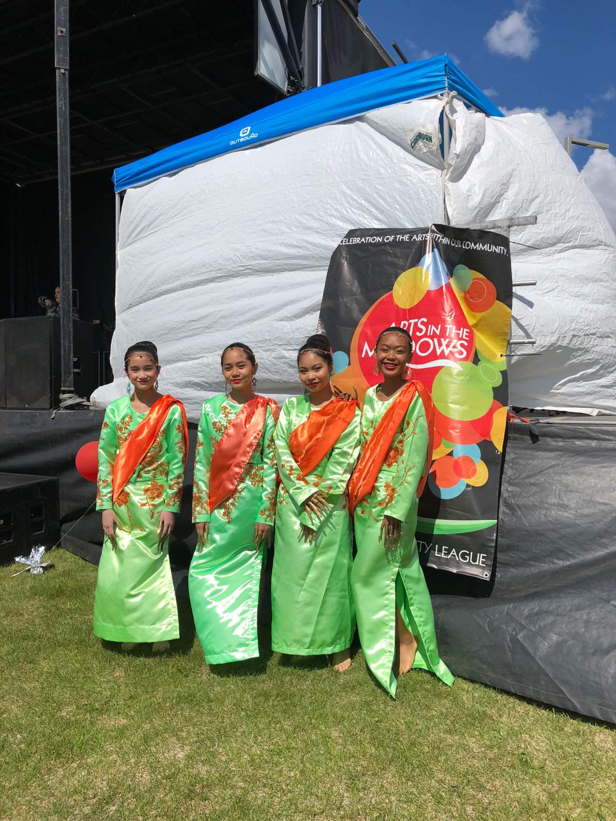 Performers at Saturday's Arts In the Meadows.