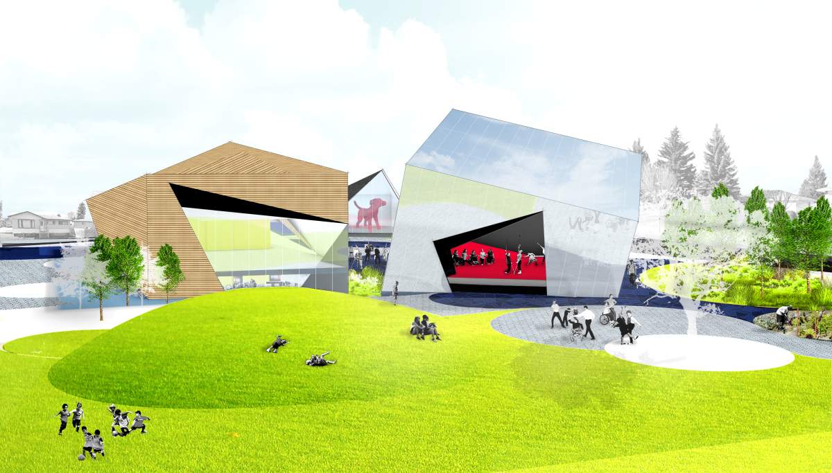 Artist Rendering of proposed new facility