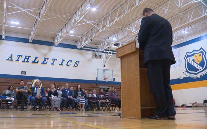 Greater Saskatoon Catholic Schools and Saskatoon Tribal Council recently unveiled plans for a First Nations fitness and wellness academy.