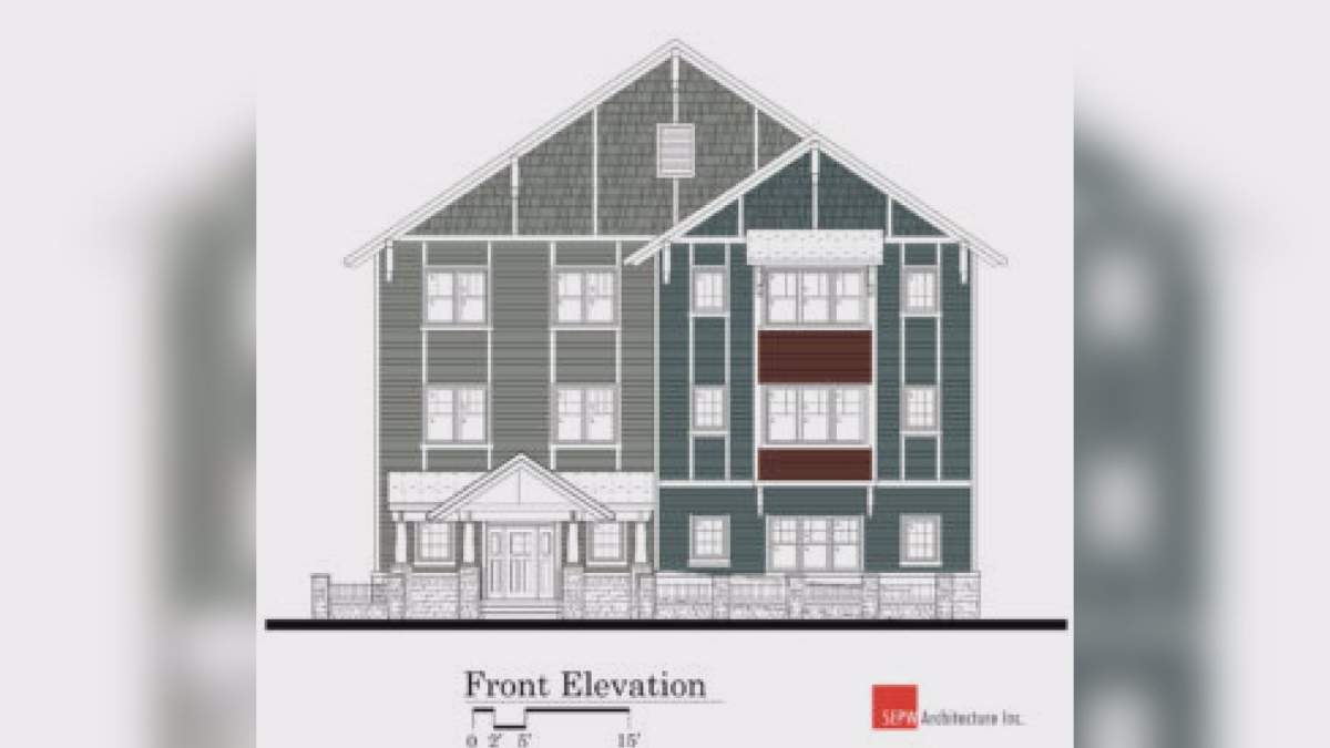 An Input Housing rendering of the proposed condo building.