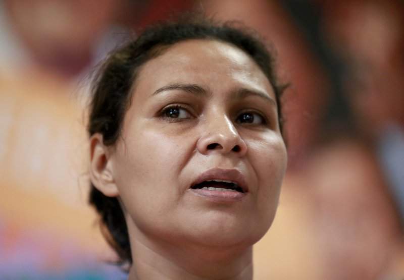 Iris, from Honduras, recounts her separation from her child at the border.