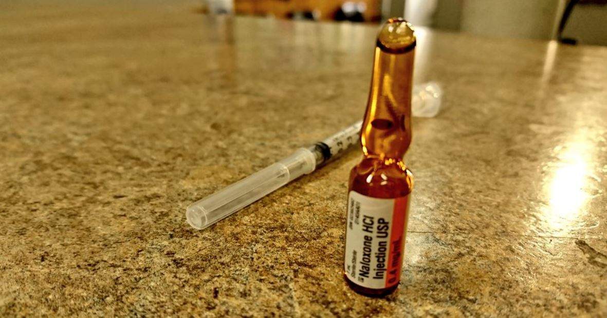 Naloxone is the antidote for an opioid overdose.