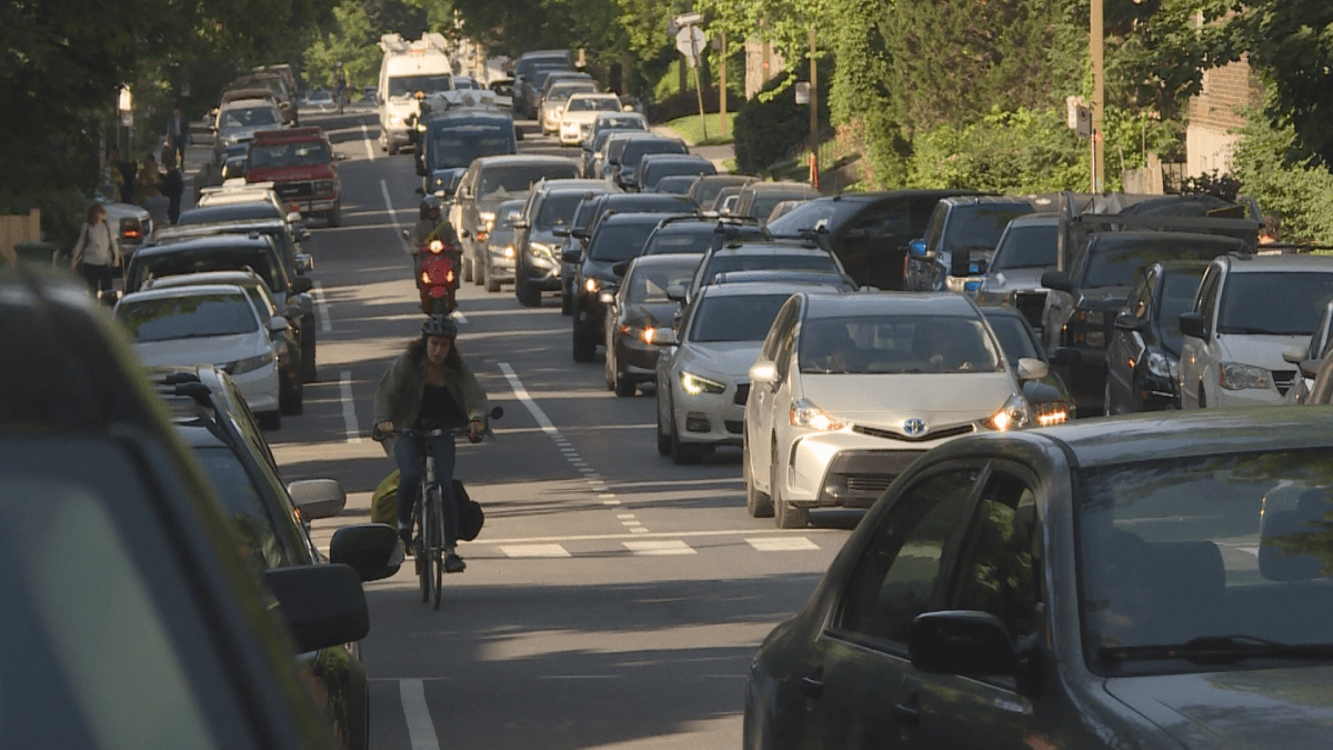 Cyclists say the NDG Avenue bike path is too dangerous.  