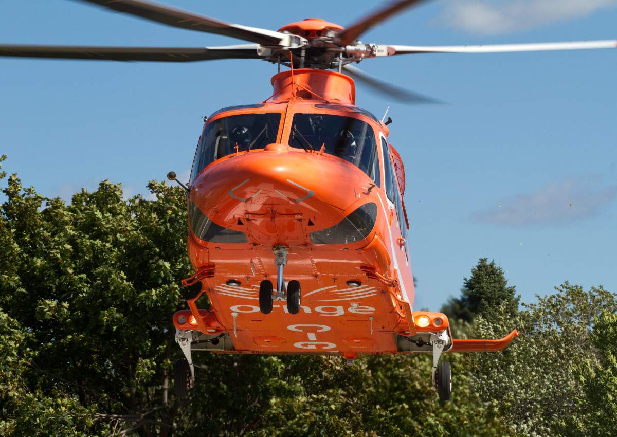 A 21-year-old man has been sent to a trauma centre by Ornge Air ambulance following a workplace accident in Amaranth, Ont.