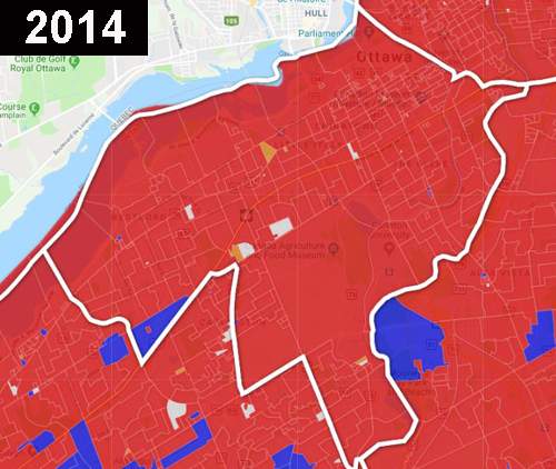 Ontario’s startling election in eight before-and-after maps - image
