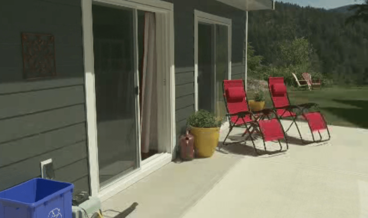 The exterior of a rental unit in Sooke that became the target of a scammer.