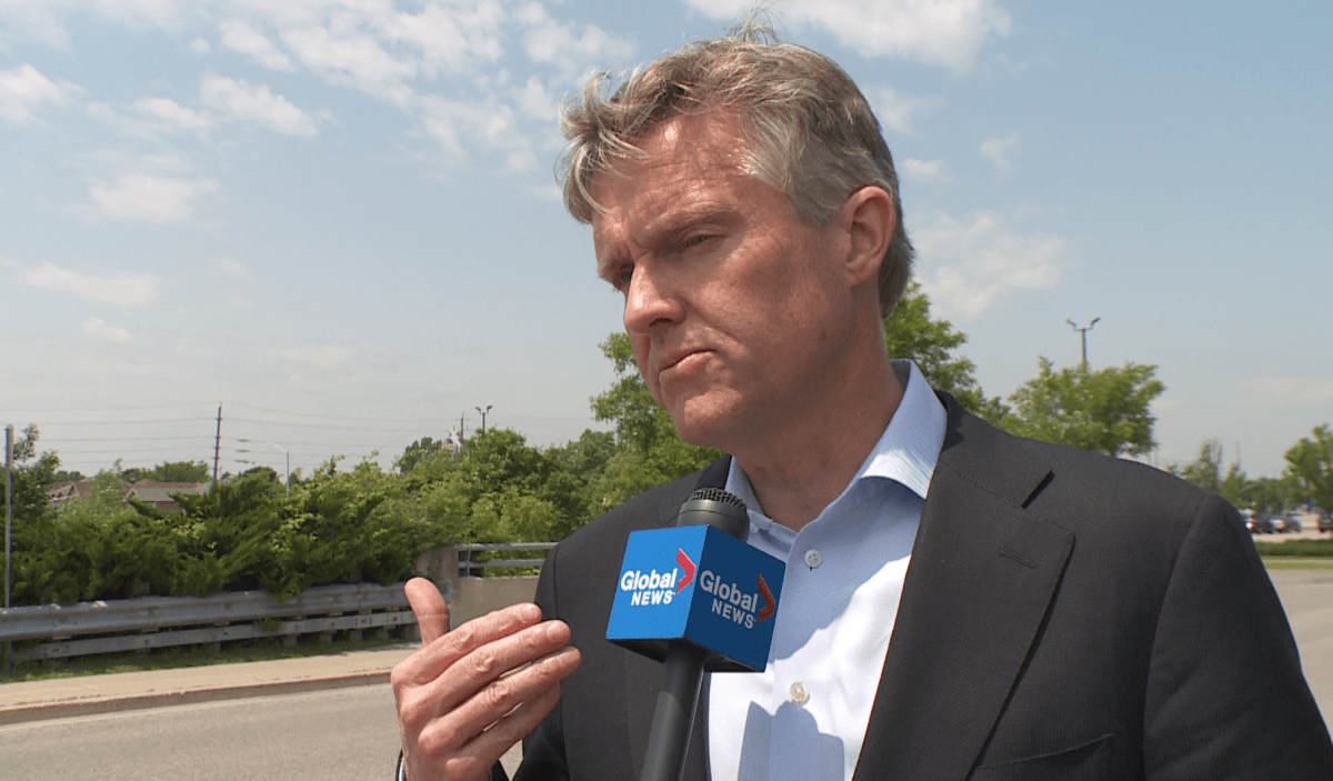 Environment Minister Rod Phillips.