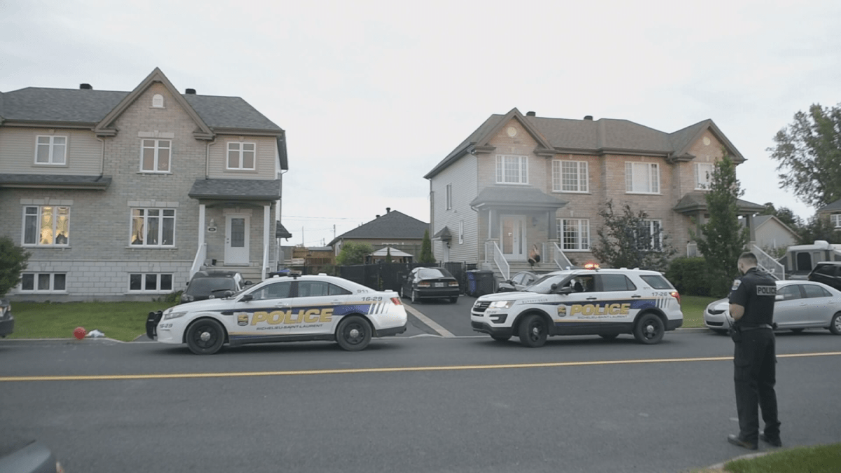 Police respond after a seven-year-old is found in the family pool, June 20, 2018.