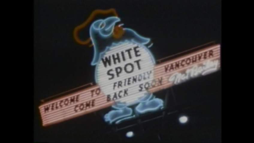 White Spot sign.