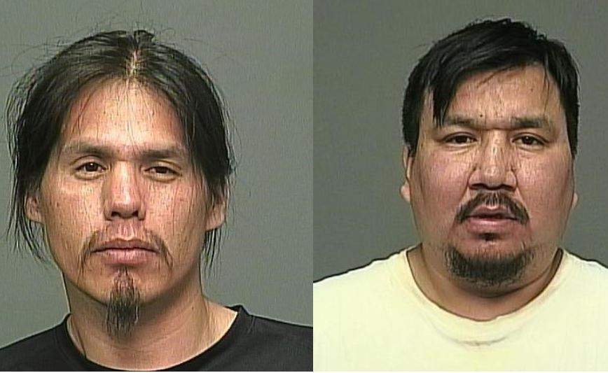 Cecil Junior Houle on the left and Winston Thomas on the right are both now in police custody.