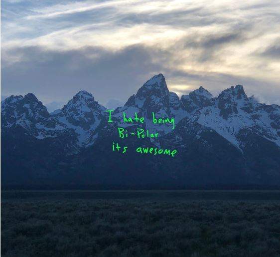 The cover art of Kanye West’s album, ‘Ye.’
