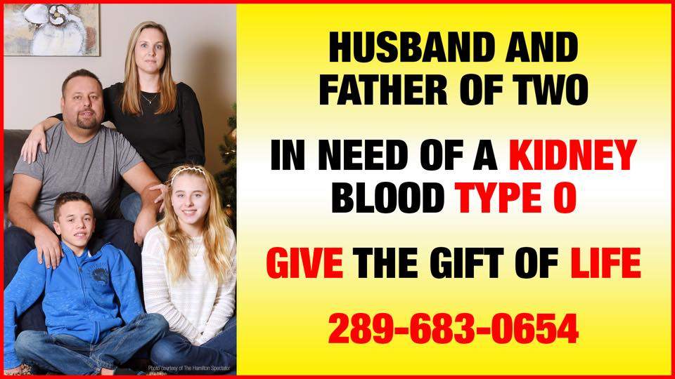 In an effort to find her husband a kidney donor, a Hamilton woman has rented billboards across the GTHA.
