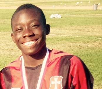 Edmonton-raised soccer player Alphonso Davies is seen in an undated photo.
