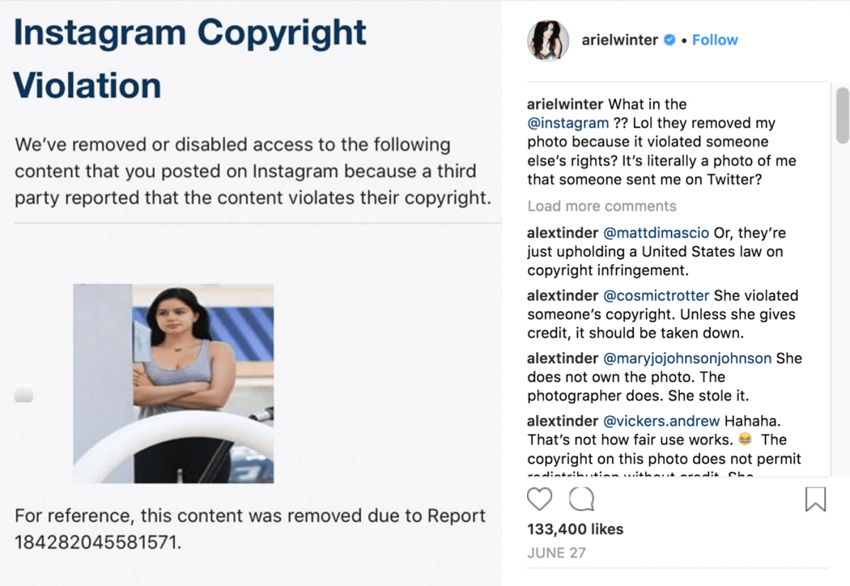 Ariel Winter / Instagram