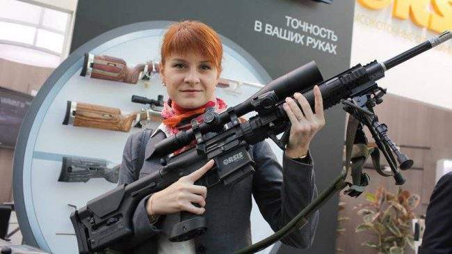 Maria Butina is shown in this image captured in Moscow, Russia, Oct. 14, 2013.