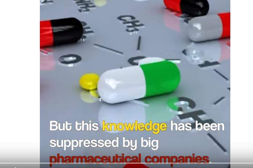 And that big pharmaceutical companies have been keeping it a secret.