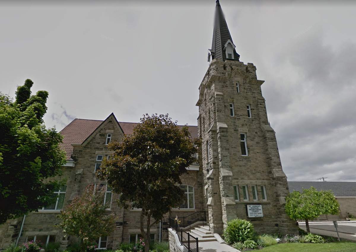 St. Andrew's Hespeler Presbyterian Church in Cambridge.