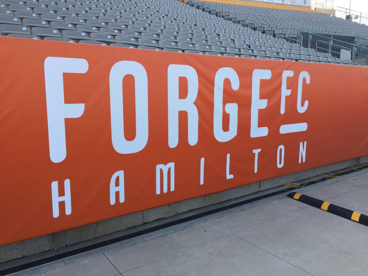 The new Forge FC colours will be orange, platinum and white with a special black-and-gold jersey to be worn once per season.