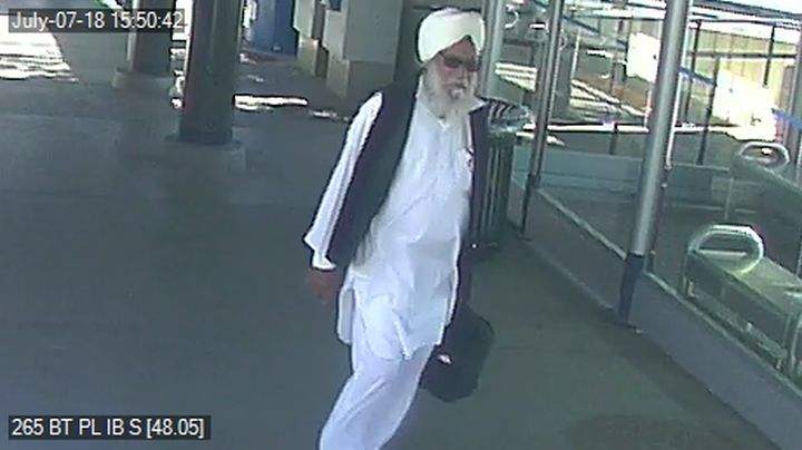 Calgary police are seeking to identify a man alleged to have sexually assaulted a woman on a CTrain on July 7, 2018.