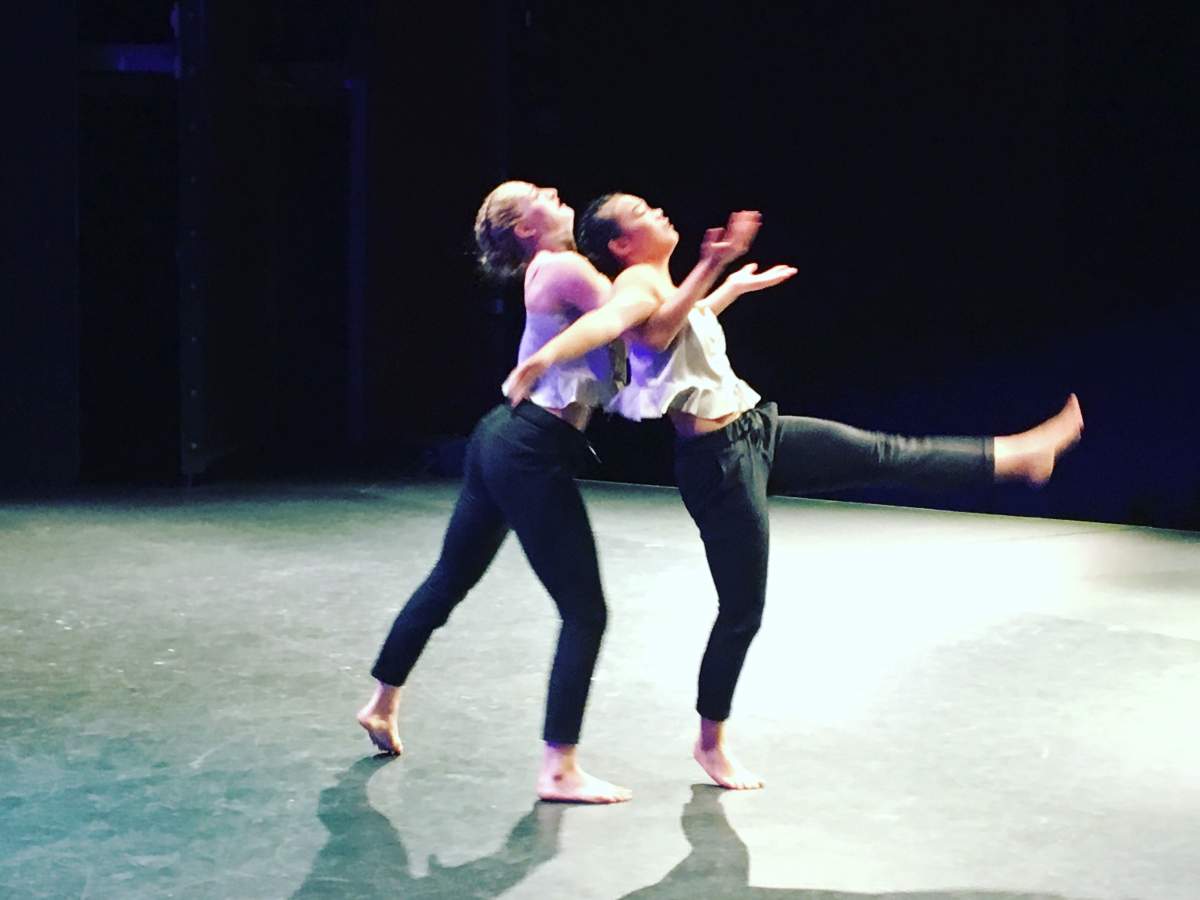 Brianne Chan competes with her best friend Emma at the Crystal Classic Grand Dance Championships in Kelowna.