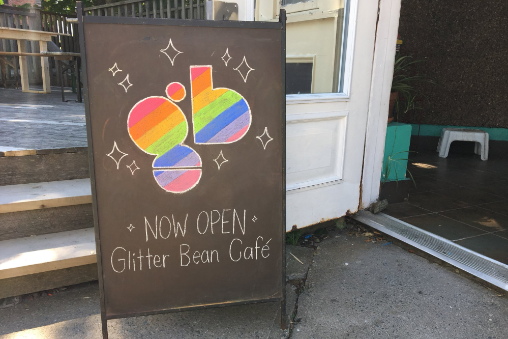 Glitter Bean Café is designed to offer a queer-friendly community space.