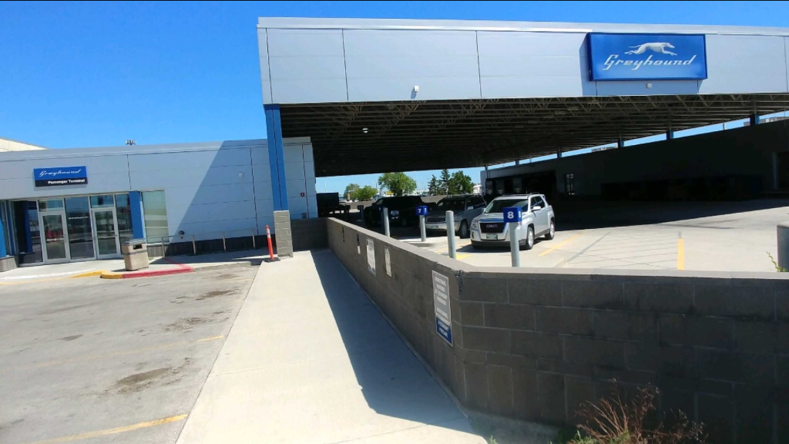 The Winnipeg Greyhound depot, shown here, is scheduled to close this October.