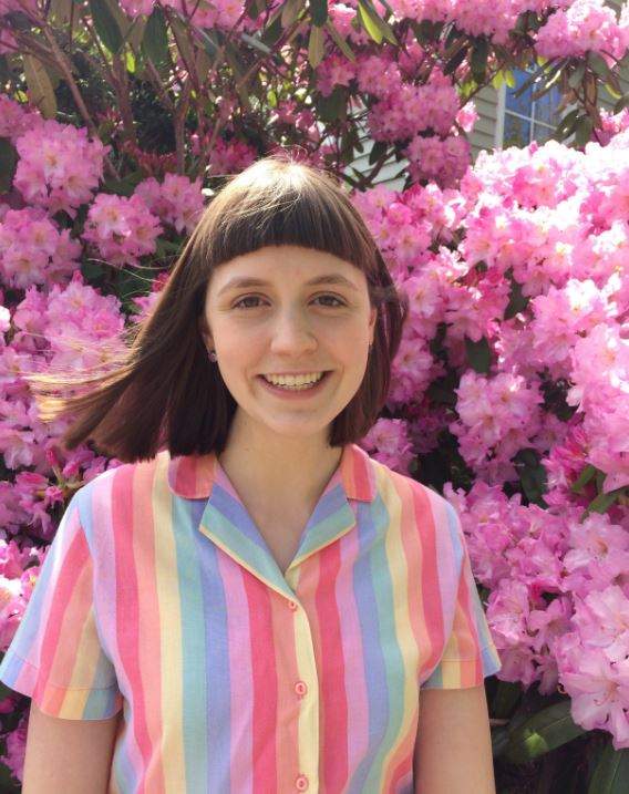 Hanna Longard, a fifth-year student at Mount Allison University in Sackville, N.B., is researching ways that environmentally-conscious Canadians can give back to the environment even after death. Longard is seen in an undated handout photo.
