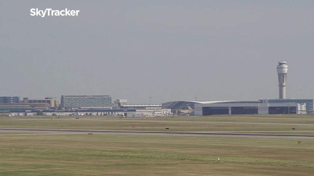 Hazy conditions expected in Calgary today. The Air Quality Health Index should rise to moderate levels by this afternoon.