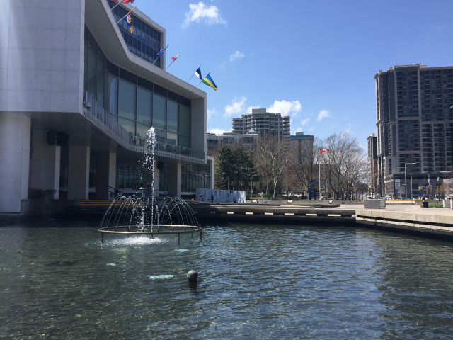 Hamilton City Hall.