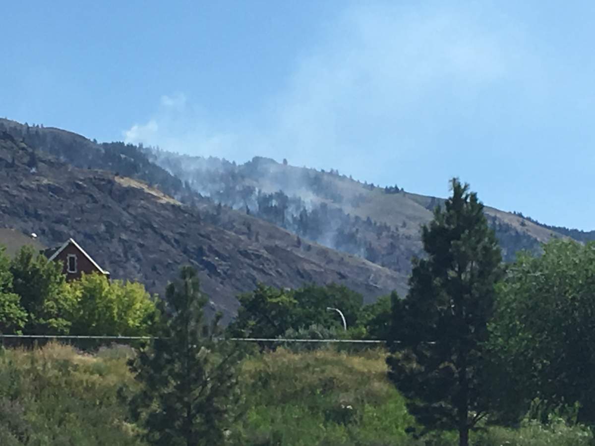 Kamloops wildfire still classified as ‘out of control’ - image