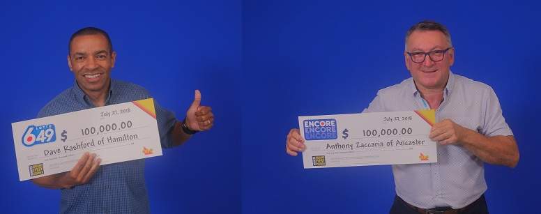 Two Hamilton-area residents win big in lotteries - image