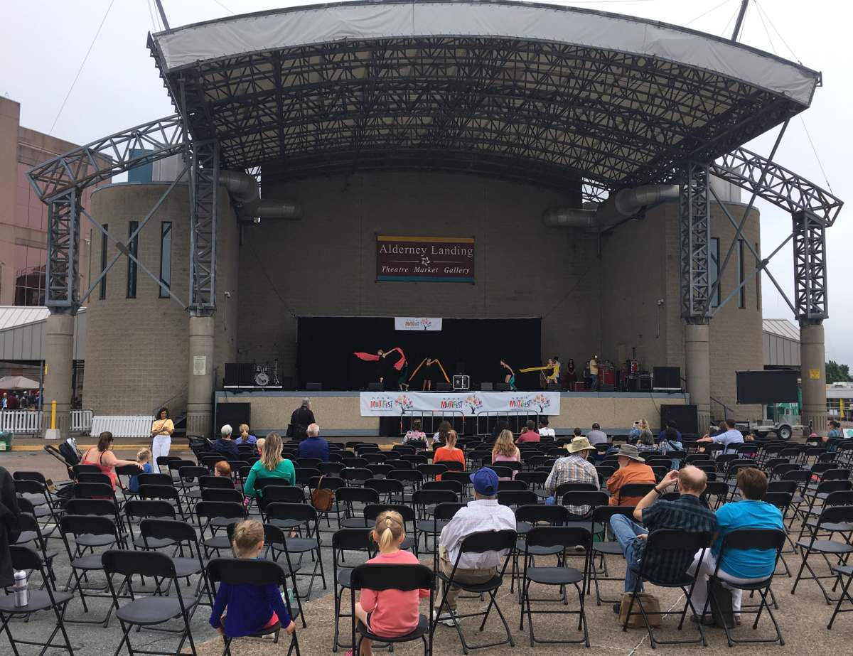 Members of Stars of Tomorrow Dance Academy perform at first Nova MultiFest. 