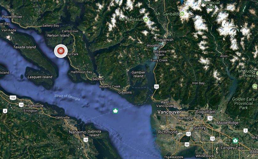 A nearby pleasure craft was able to reach the sinking boat within 10 minutes of the Mayday call, and safely rescued everyone aboard.