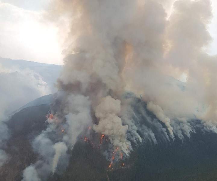 Officials say they successfully carried out a planned ignition on the Placer Mountain fire on Sunday.