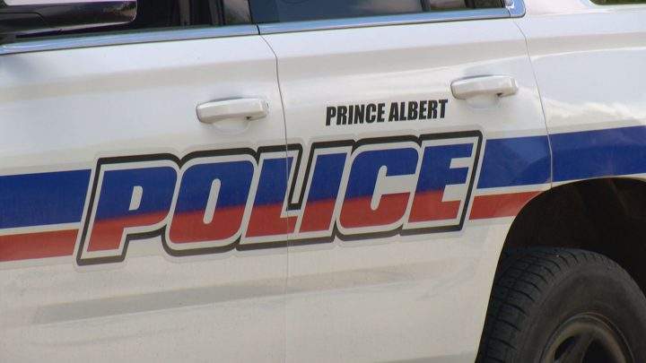 A Prince Albert police vehicle.