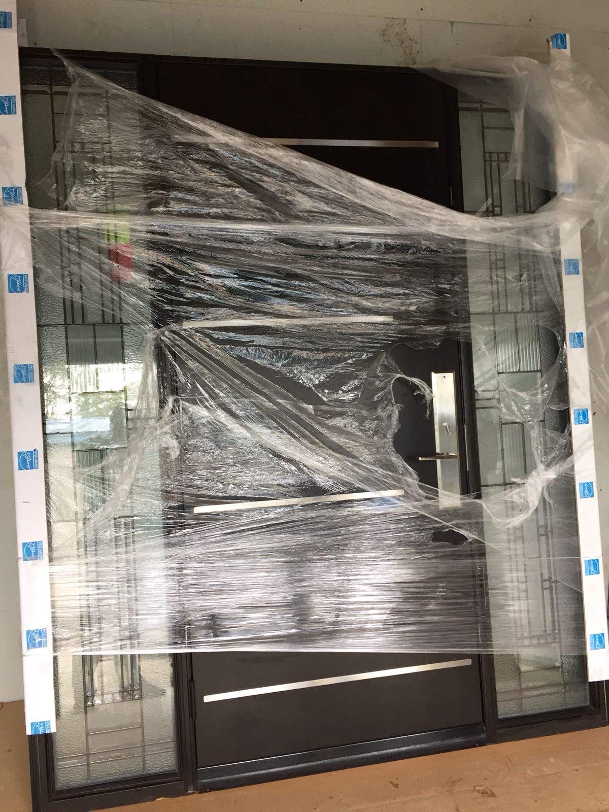 Police say the door, valued at $15,000 went missing from a storage business in Springwater Township. 